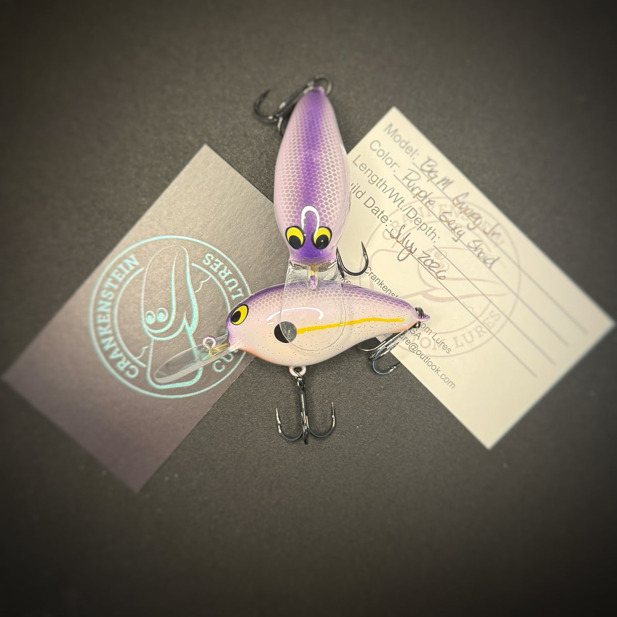 Big M Guppy Jr. - Purple Sexy Shad